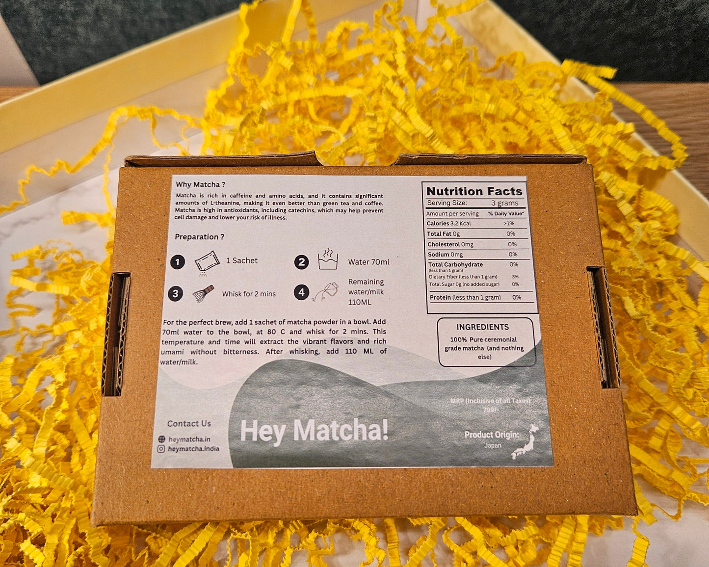 Ceremonial Matcha Starter Pack – 10 Sachets (3g Each)