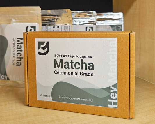 Ceremonial Matcha Starter Pack – 10 Sachets (3g Each)