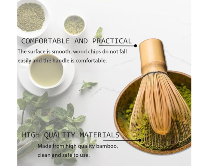 Premium Bamboo Matcha Whisk (Chasen)